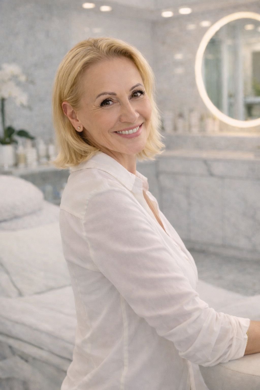 Schönheitssalon Düsseldorf – Olena, Inhaberin und Kosmetikerin bei RoLes